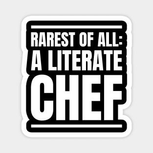 The Literary Chef: A Rare Gift for the Book-Loving Cook Magnet