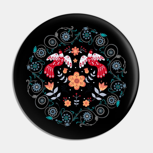 Design Based on Slavic Motifs Pin by Gomqes