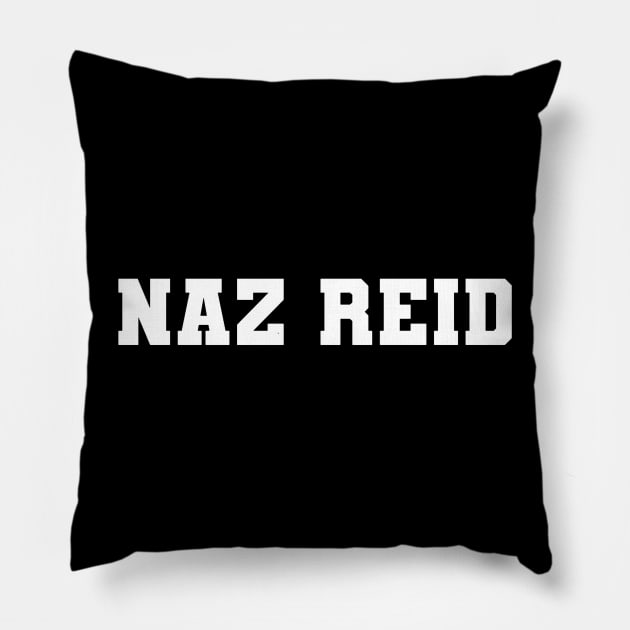 Naz Reid Pillow by TooMuchPancakes