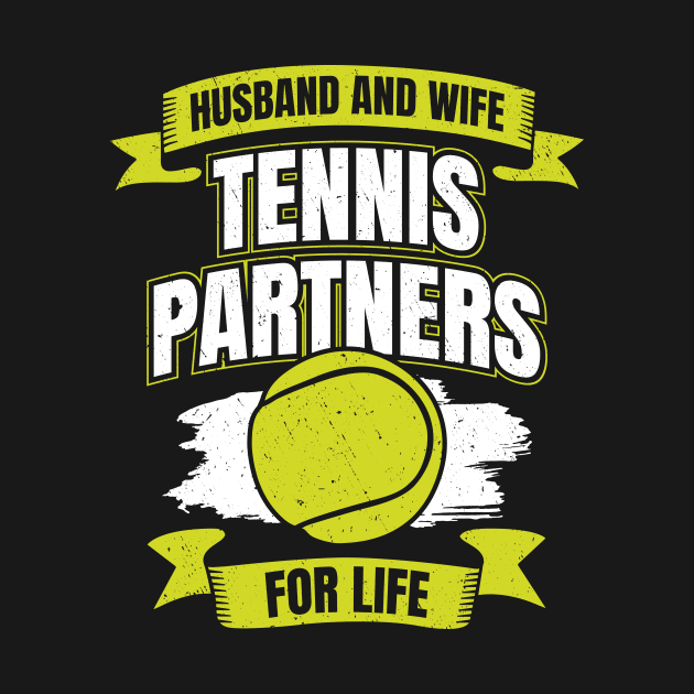 Husband And Wife Tennis Partners For Life by Dolde08