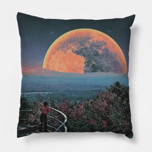 Celestial Reverie - Retro Space Pillow