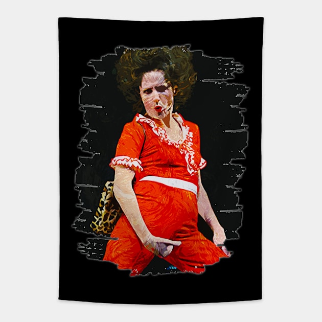 Im 50 || Sally Omalley | Brush Art Tapestry by Nana On Here