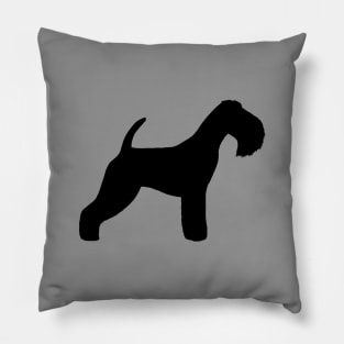 Lakeland Terrier Silhouette Pillow