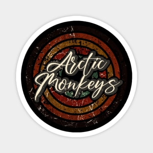 Arctic Monkeys - vintage design on top Magnet