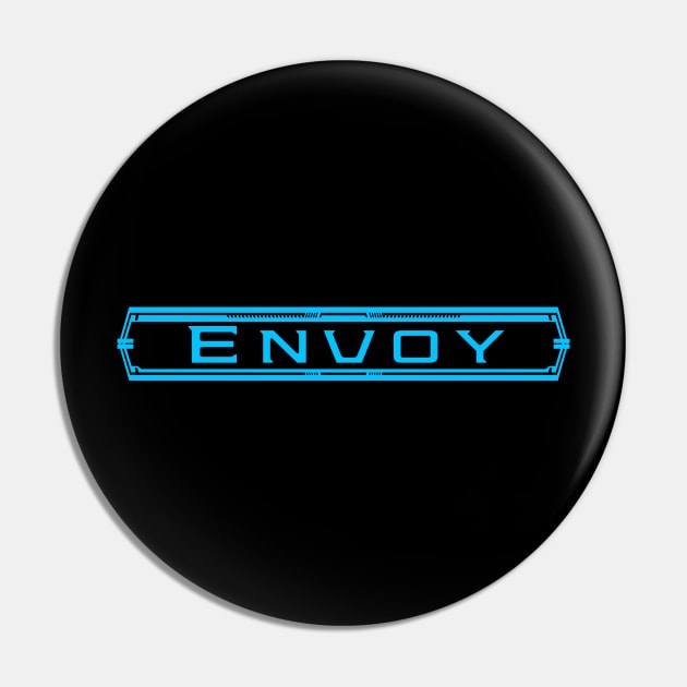 Envoy Sci-Fi Character Pin by sadronmeldir