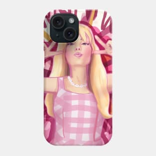 Barbie Blows Up the World Phone Case
