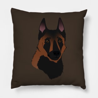 SimpliciTee - Mahogany Malinois Pillow