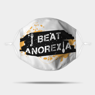 Anorexia Mask - I Beat Anorexia by Canis Design
