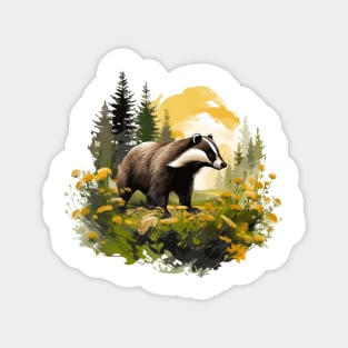 Badger Lover Magnet