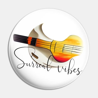 Guitar - Surreal Vibes Pin