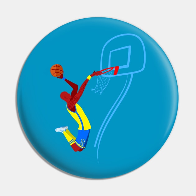 basketball player in the big jump Pin by duxpavlic