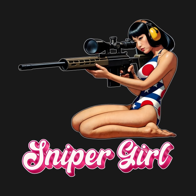 Sniper Girl by Rawlifegraphic