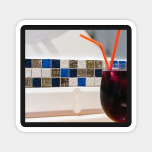 Glass of red wine Magnet