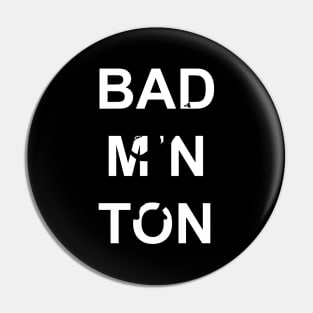 BADMINTON Pin