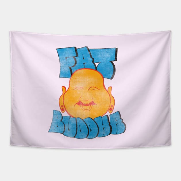 Fat Buddha Graffiti Tapestry by Seven Seas Jimmy