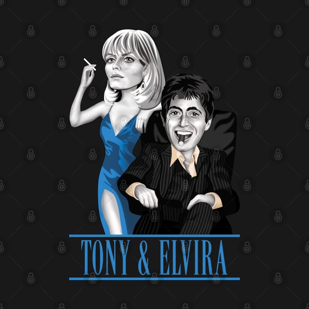 Tony and Elvira by Tiro1Linea