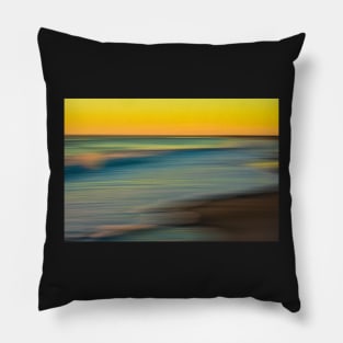 Beach Sunset Love Pillow