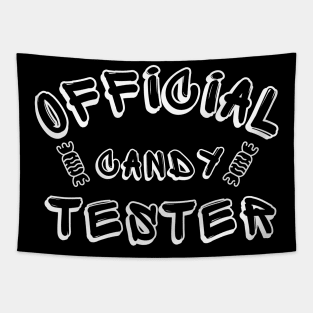 Official Candy Tester. Cute Halloween Costume Kids Tapestry