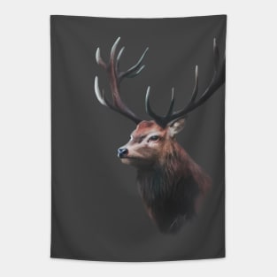 Deer Portrait Tapestry