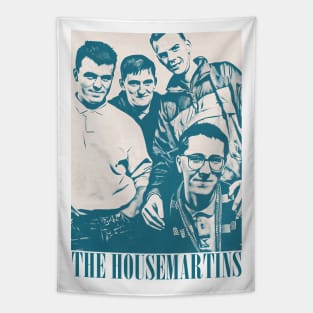 The Housemartins / 80s Styled Aesthetic Design Tapestry