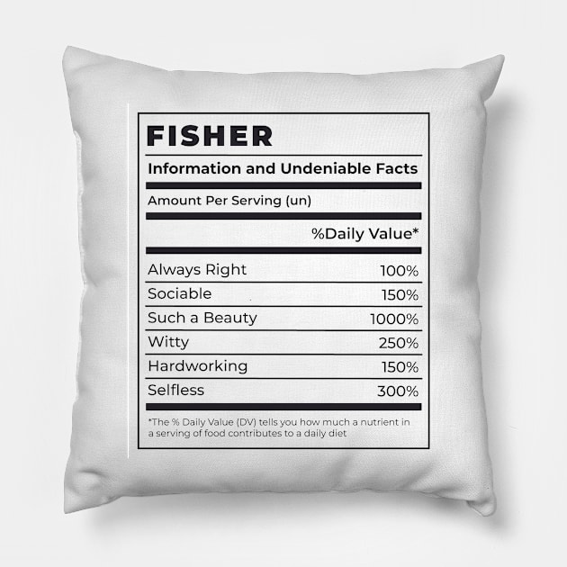 Fisher Pillow by The Urban Attire Co.