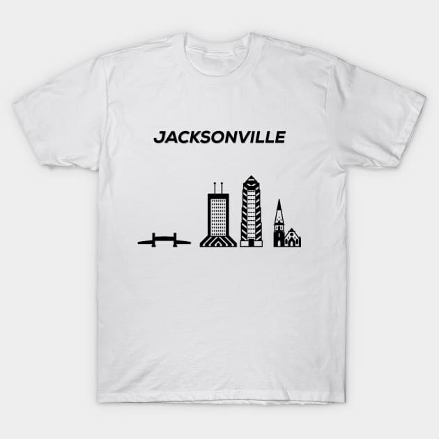 Jacksonville, Florida Youth Hoodie - Skyline Youth Jacksonville Hooded