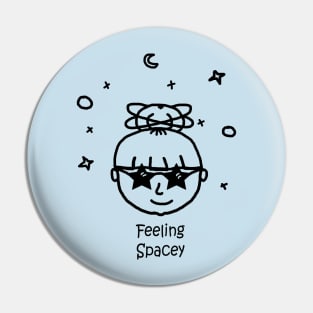 Feeling Spacey Pocket Pin