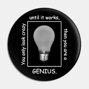 Skillhause - CRAZY GENIUS Pin