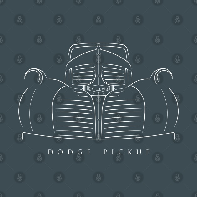 Dodge Pickup - stencil by mal_photography