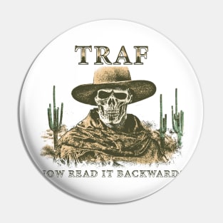 TRAF Read It Backwards Pin