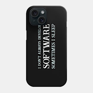 Programming Somtware Engineer Phone Case