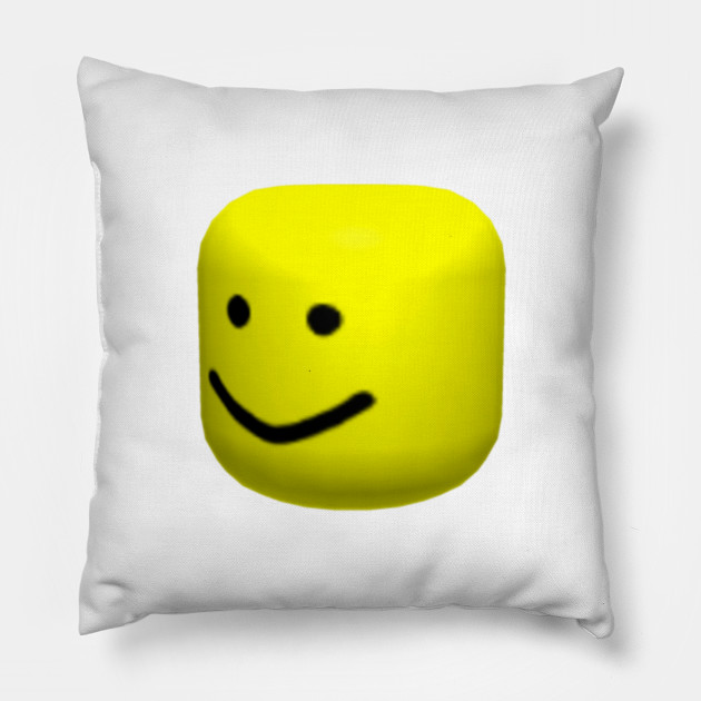 Roblox Head Roblox Pillow Teepublic - roblox head pics