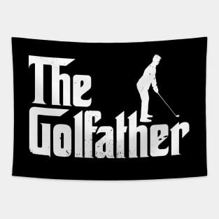 THE GOLFATHER - Creative Fathers day Mafia Movie Parody gift Tapestry