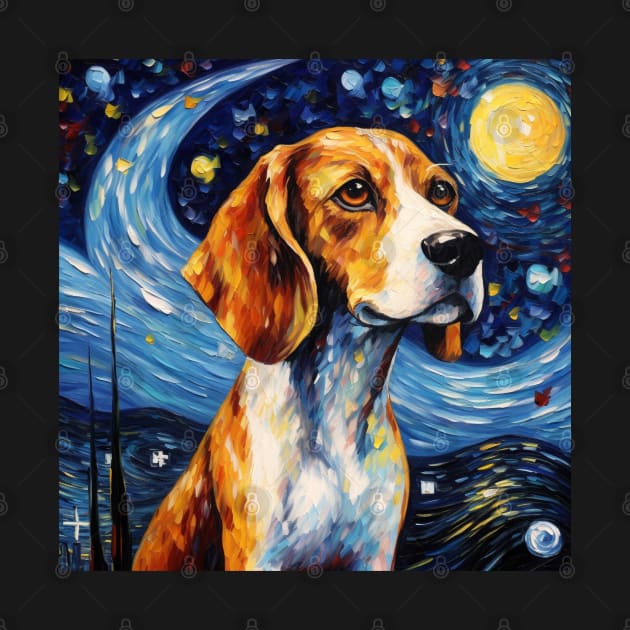 Beagle Painting by NatashaCuteShop