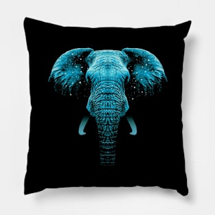 Gentle Giants Chic Elephant Tee for Wildlife Enthusiasts Pillow