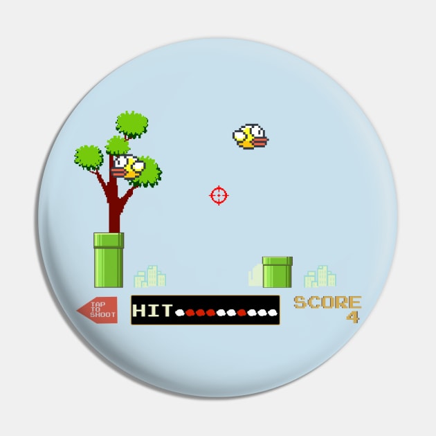 Flappy Hunt Pin by 9teen