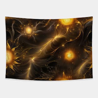 Vibrant cosmic explosion Tapestry