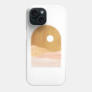 Abstract boho landscape Phone Case