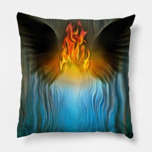 Dark angel Pillow