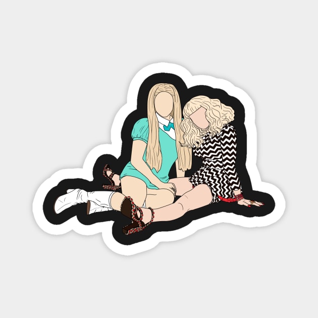 Trixie Mattel and Katya Zamoldchikova Magnet by doctorbihcraft