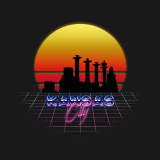 Kansas City Synthwave T-Shirt