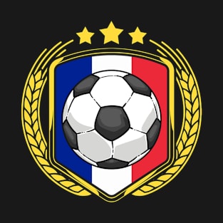 France Flag Soccer T-Shirt