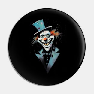 Creepy Clown Pin