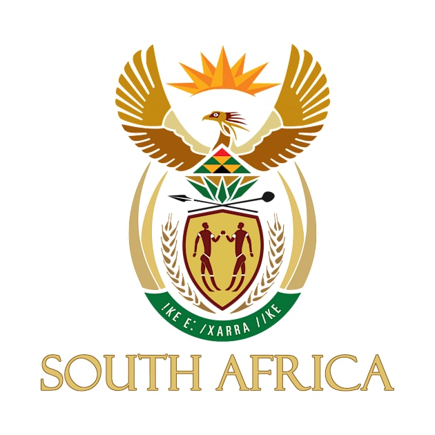 South Africa - Coat of Arms Design by Naves