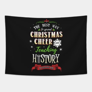 Christmas Cheer - Teaching History Here Tapestry