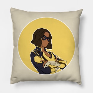 Jennifer Pierce - Black Lightning Pillow