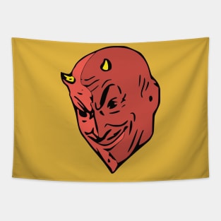 Devil Mask Tapestry