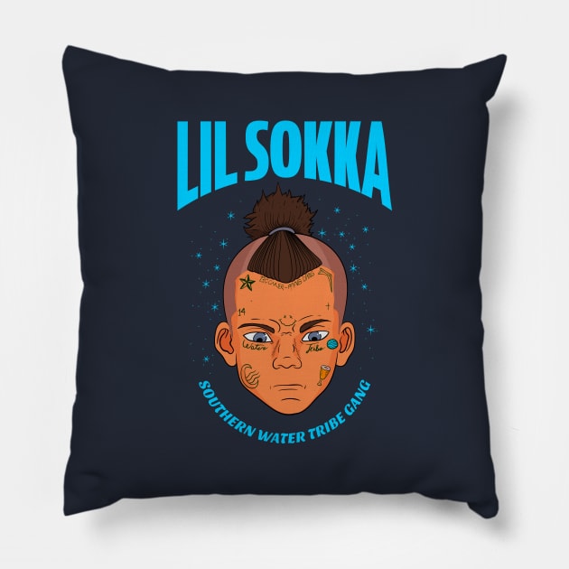 Lil Sokka Pillow by CalebLindenDesign