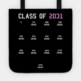 Class of 2031 Grow With Me Tote