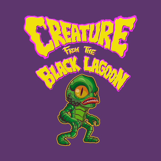 Creature from the Black Lagoo by mauchofett